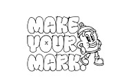 Shofly - Throw up Graffiti, a Blackletter Font by Ridha-38.lineart (Thumbnail 4 of 10)