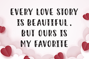 Happy Valentine, a Handwritten Font by Mozatype (Thumbnail 2 of 7)