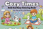 Cozy Times Chill Moments Book pages, an Illustration by one-touch (Thumbnail 2 of 9)