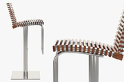 Beltempo Tropical twist bar stool, a Furniture 3D Model by 3dmitruk (Thumbnail 7 of 9)