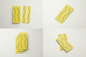 Envelope Vertical Mockup, a Product Mockup by Se٧enStudio