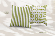 Olive abstract patterns watercolor, a Texture Illustration by YarovaArt (Thumbnail 10 of 21)