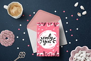Valentine's Day cards bundle, a Texture Illustration by Cozy pattern shop (Thumbnail 6 of 8)