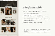 Monica Lance ShowIt Website Template, a Marketing Template by Rachel Kick (Thumbnail 3 of 3)