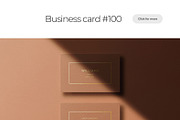 Business Card Mockup Template Bundle, a Business Card Template by PrintPixel (Thumbnail 5 of 104)