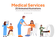 Medical Animated Illustrations, a Healthcare Illustration by Vectors Market (Thumbnail 1 of 4)