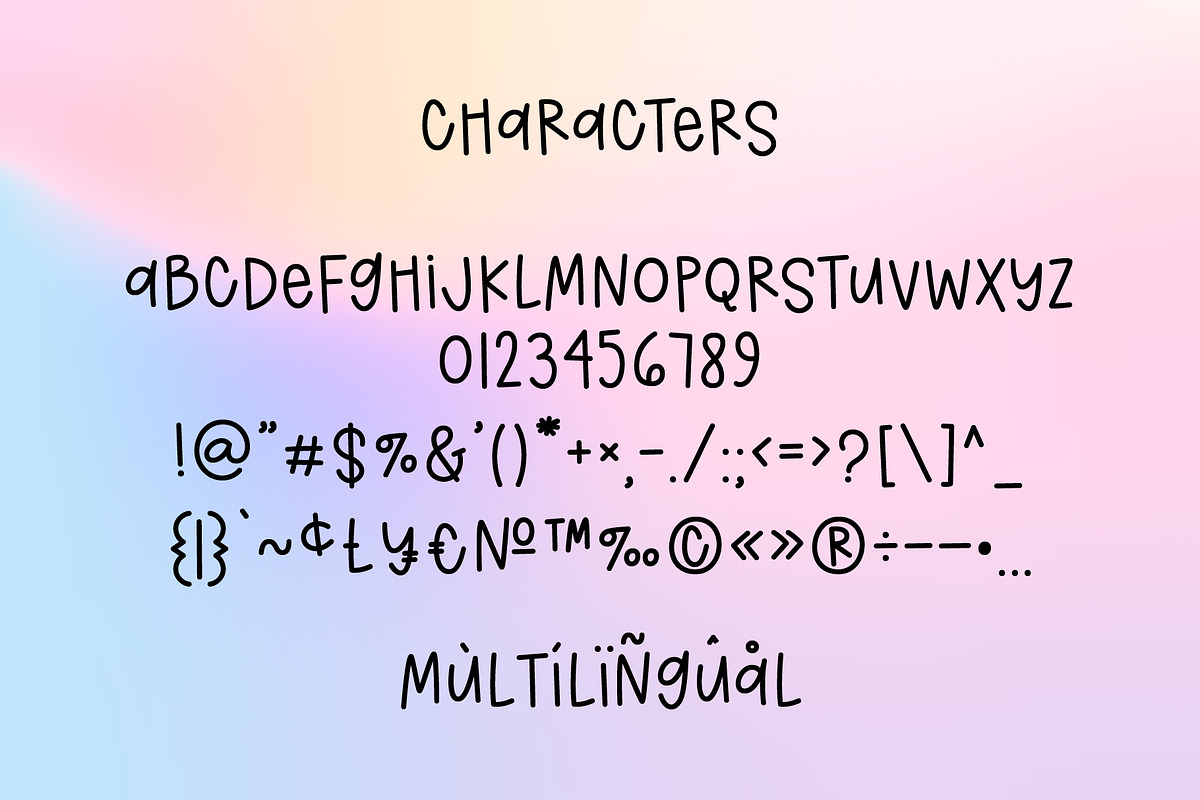 You Are My Summer Font, a Handwritten Font by Miss Tiina (Photo 2 of 5)