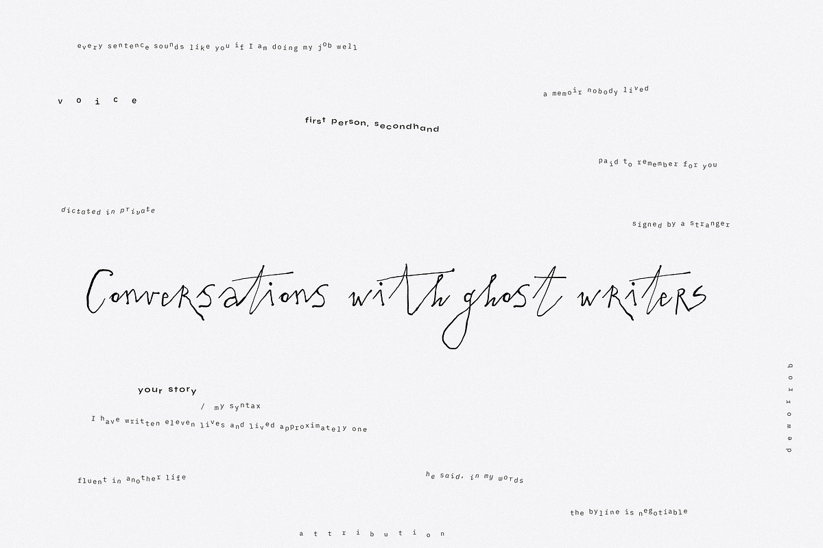 Bergamot // experimental, raw script, a Handwritten Font by PeachCreme (Photo 5 of 15)