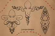 Curly Krakens, an Object Graphic by Ferntale Art & Design (Thumbnail 2 of 4)