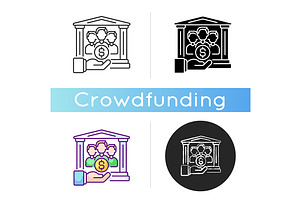 Crowdfunding Platform Icon