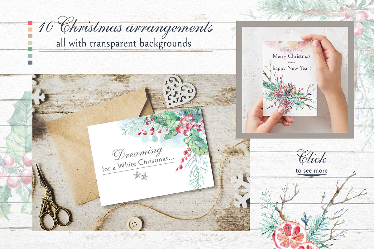 Cozy CHRISTMAS. Graphic kit, a Decorative Illustration by Dinkoobraz (Photo 2 of 11)