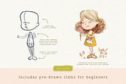 Procreate People Drawing Toolkit, a Brush Add-On by Lisa Glanz (Thumbnail 4 of 14)