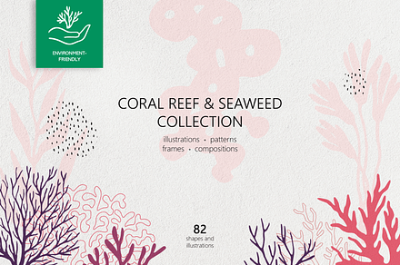 Coral Reef and Seaweed Collection
