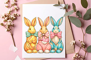 Bunny Coquette Bow PNG, Brushstroke, an Illustration by SinaCreation (Thumbnail 2 of 7)