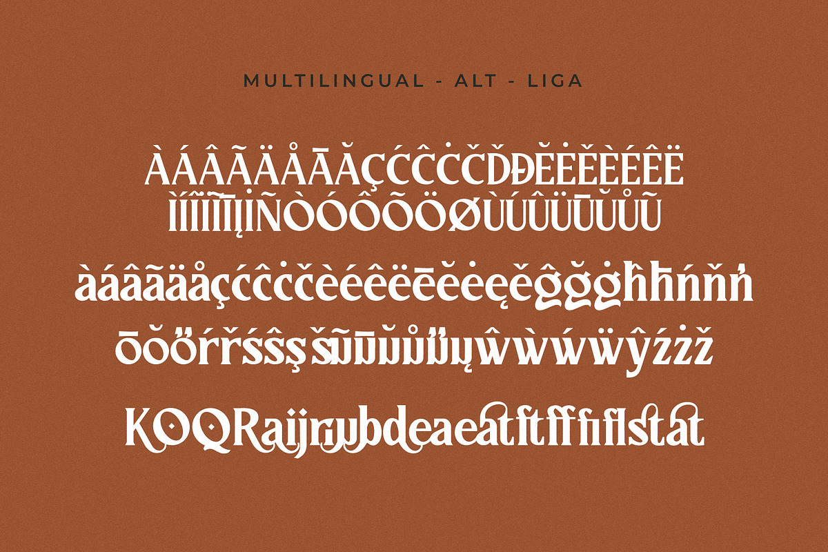 Regano Qingsta - Vintage Serif Font, a Serif Font by Lettermine (Photo 9 of 10)