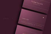 Modern Purple Business Card - V.81, a Business Card Template by Ctrl space studio (Thumbnail 2 of 6)