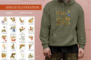Berries &forest plants, a Texture Illustration by Izobova (Thumbnail 3 of 7)