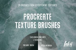 Seamless Texture Procreate Brushes