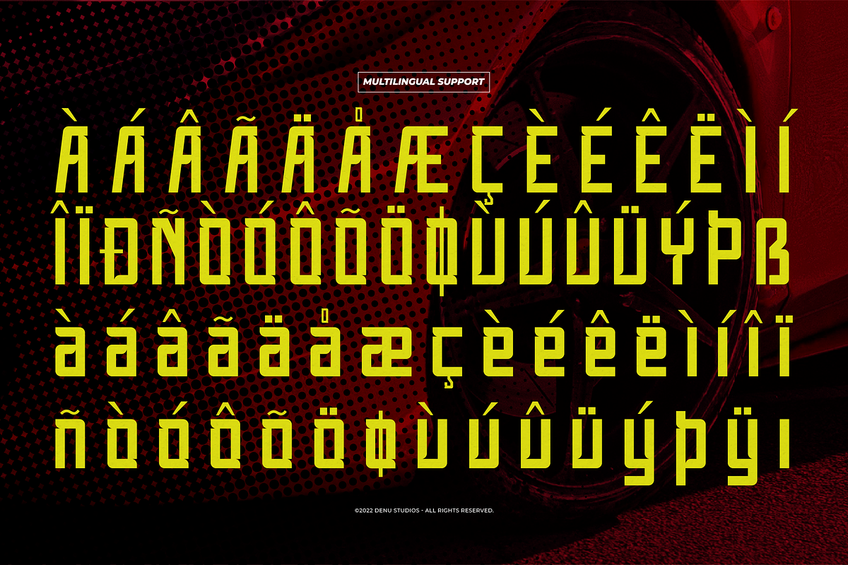 Apek Stage | Condensed Sport Display, a Font by Denustudios (Photo 12 of 12)