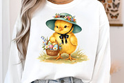 Vintage Easter Chick Png, an Illustration by Libby Wishes (Thumbnail 4 of 5)