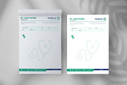 Doctor prescription pad design, a Stationery Template by Tanmoy Topu (Thumbnail 6 of 6)