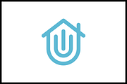 Real Estate Home Logo Template, a Branding & Logo Template by Pentaclay (Thumbnail 2 of 4)