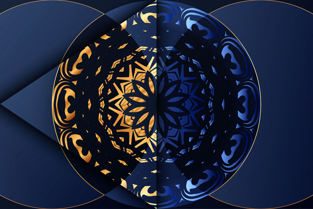Mandala Circular Pattern Vector Pack, a Background Graphic by NJ Himel (Photo 14 of 95)