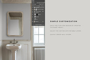 Shabby Chic French Bathroom Mockup, a Household Mockup by Blixa 6 Studios (Thumbnail 5 of 9)