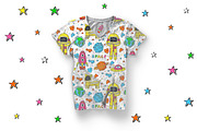 Outer Space patterns&graphics, a Pattern Graphic by Daria Miazhevich (Thumbnail 6 of 6)