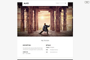 Alice: Classy Website Template, a HTML Template by Devero (Thumbnail 7 of 10)