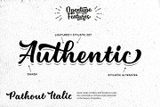 Pathout Script, a Script Font by Graptail (Thumbnail 4 of 9)