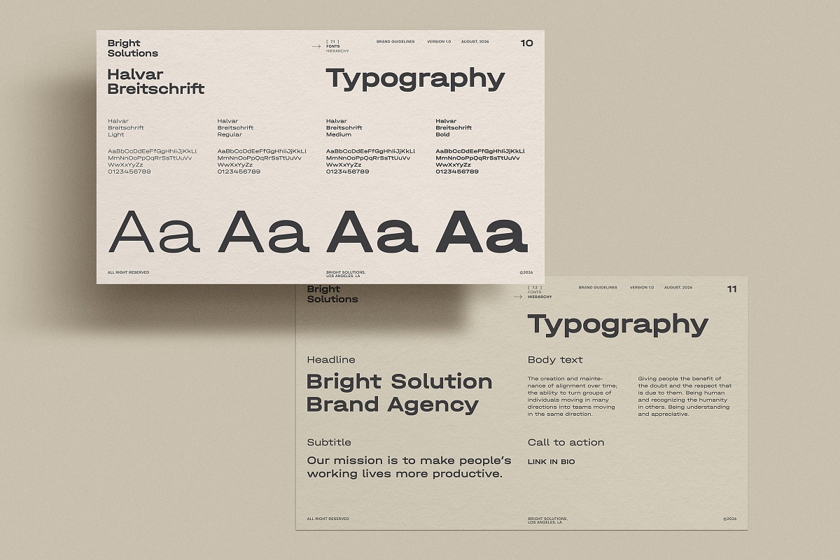 Brand Guidelines Bundle, a Presentation Template by iStar Design (Photo 7 of 13)