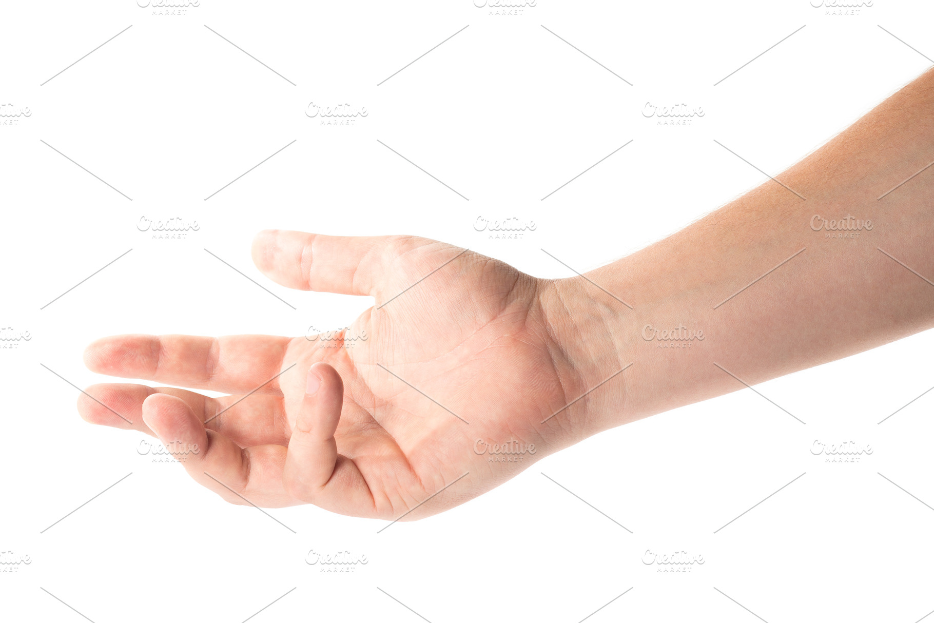 Mens hand isolated on white background, a Background Photo by Evgeniy Losev