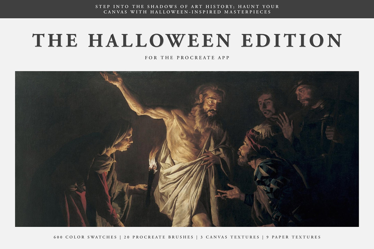 The Halloween (2024) Procreate Kit, a Brush Add-On by Digi Life (Photo 1 of 9)