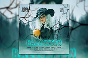6 Halloween Party Flyer Bundle, a Poster Template by AbcStudio (Thumbnail 6 of 7)