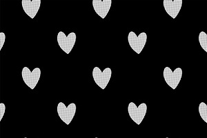 Halftone Hearts Elements