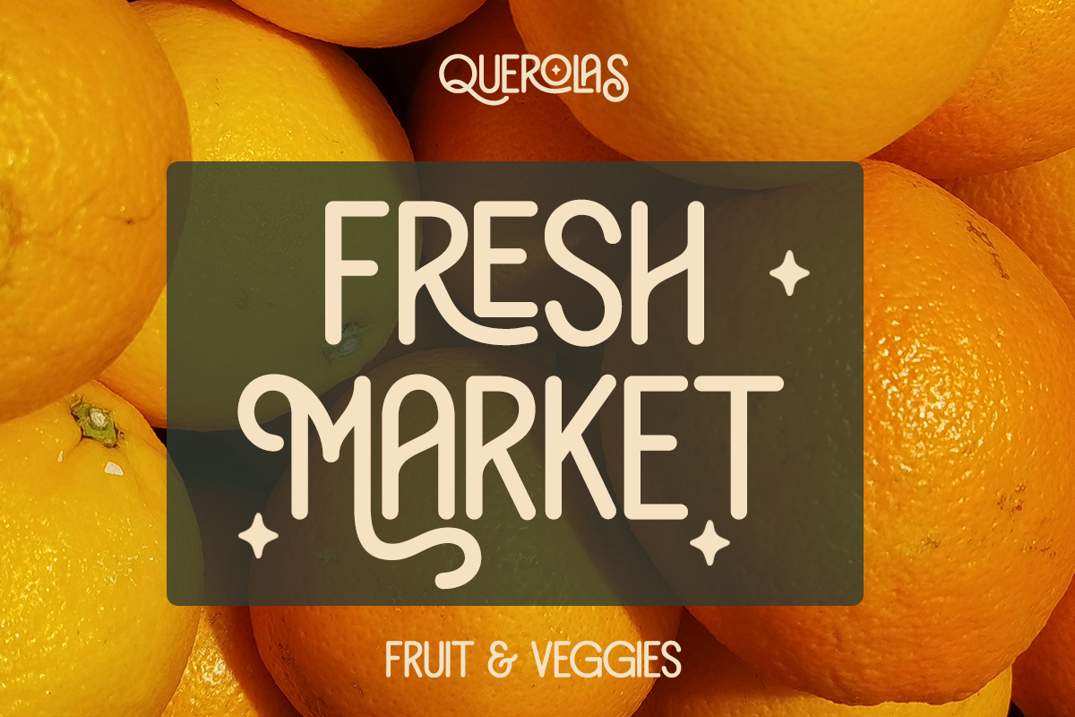 Querolas - Stylish Monoline Font, a Sans Serif Font by RagamKata (Photo 4 of 11)