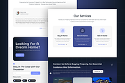 Real Estate Landing Page Template, an UI Kit Template by nwdigitalstore (Thumbnail 4 of 4)