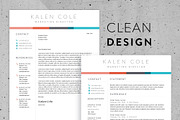 Modern Resume Template for Word, a Resume Template by SharpResumeFoundry (Thumbnail 3 of 6)