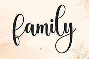 Christmas Family - Christmas Font, a Handwritten Font by Mozatype (Thumbnail 2 of 11)