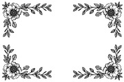 Ornate Floral Vector Frames, an Illustration by musafir_fashion (Thumbnail 3 of 9)