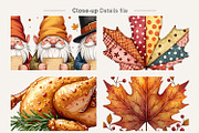 Watercolor Thanksgiving Clipart, an Illustration by Artnoy (Thumbnail 4 of 8)