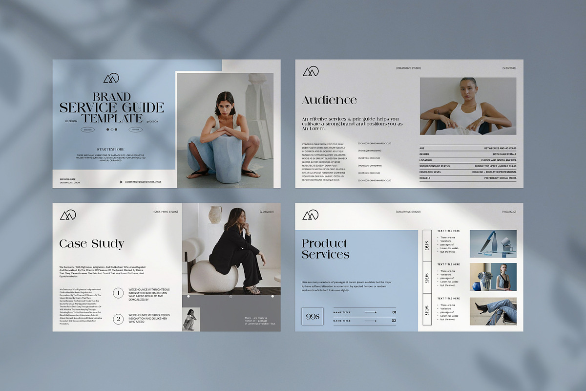 Services Guide Presentation Template, a Presentation Template by evgenystudio (Photo 4 of 7)