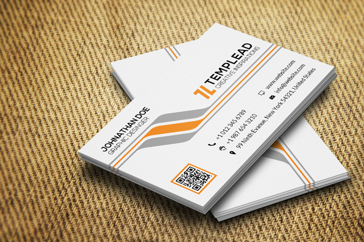 Corporate Business Card CM090, a Business Card Template by annozio (Photo 2 of 4)