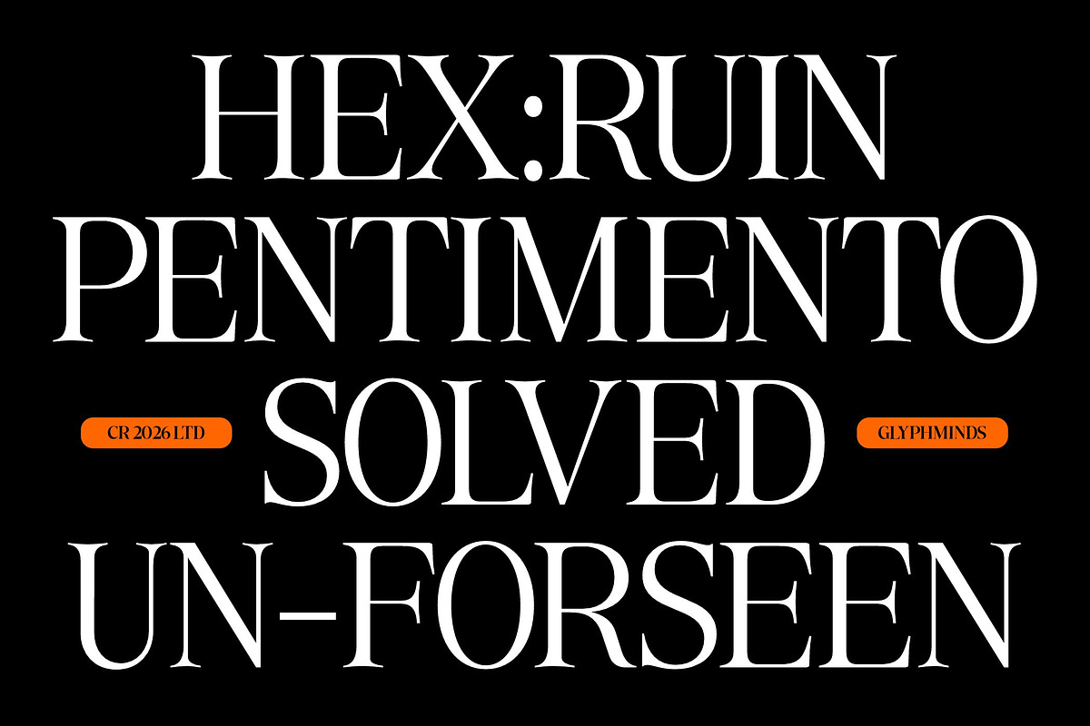 Compart Pyapari, a Serif Font by Glyphminds Studios (Photo 4 of 10)