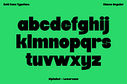 Klause Bold Sans, a Sans Serif Font by GRVS Studio (Thumbnail 4 of 7)