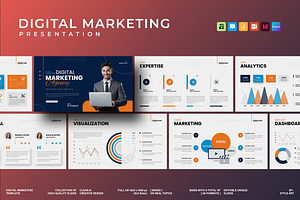 Marketing Agency PowerPoint Template, a Presentation Template by StyleArt