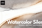 Minimal Watercolor Backgrounds Pack, a Decorative Illustration by Virgo Studio (Thumbnail 1 of 6)