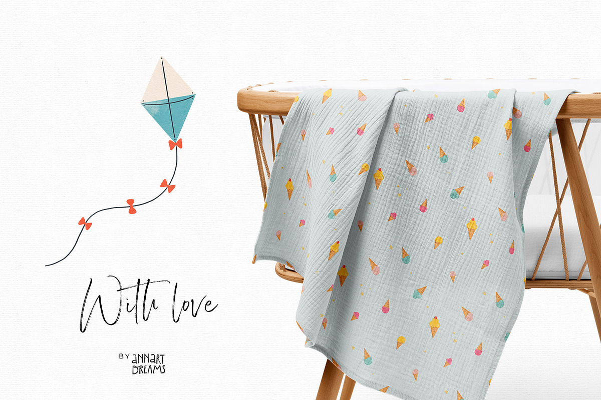 Little Adventure. Clipart & Patterns, an Animal Illustration by annartdreams (Photo 8 of 8)