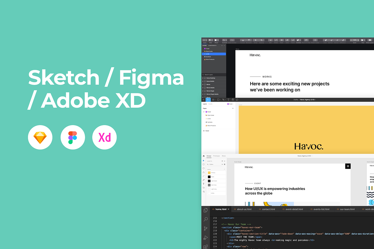 Havoc Agency Template - Bootstrap 5, a HTML Template by Fabrx Design (Photo 5 of 5)